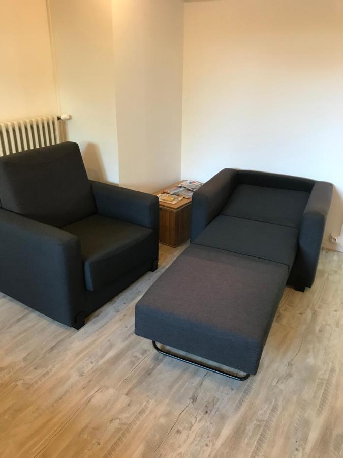 T2 rdc calme, idéalement placé, parking&jardin Issoire Exterior foto